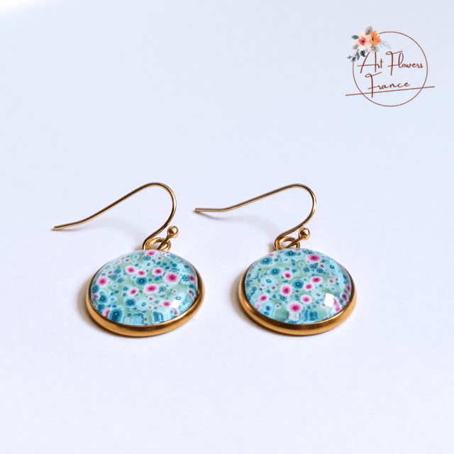 Bijoux illustrés - Petites fleurs