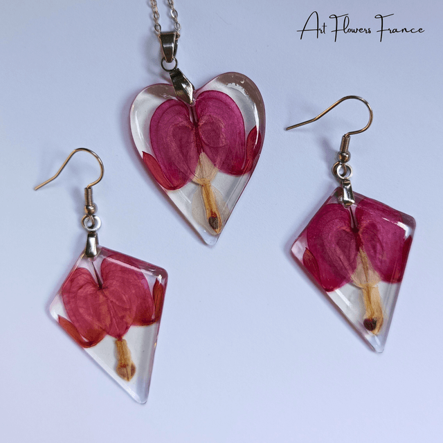 Boucles d'oreilles Cœur-de-Marie (1)