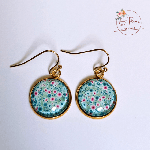 Bijoux illustrés - Petites fleurs