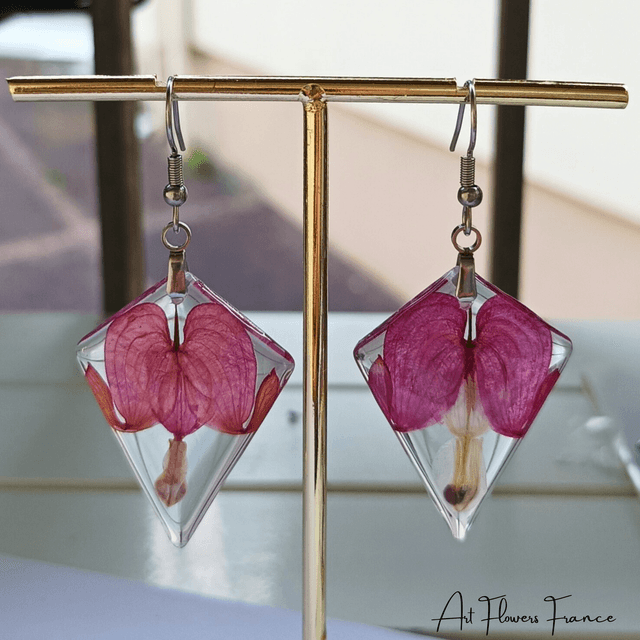 Boucles d'oreilles Cœur-de-Marie (1)