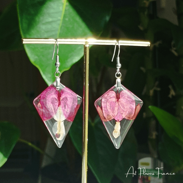 Boucles d'oreilles Cœur-de-Marie (1)