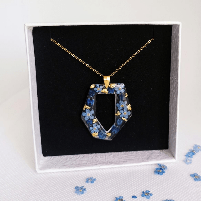 Collier Myosotis 