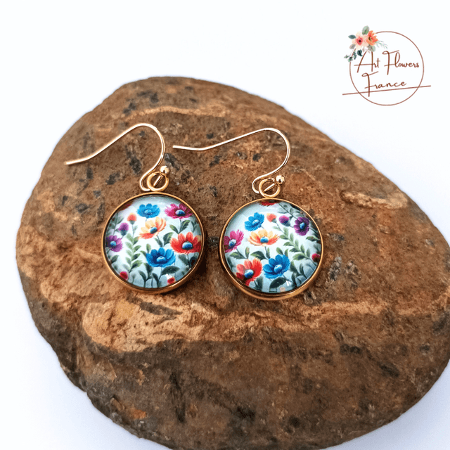 Bijoux illustrés - Petit jardin