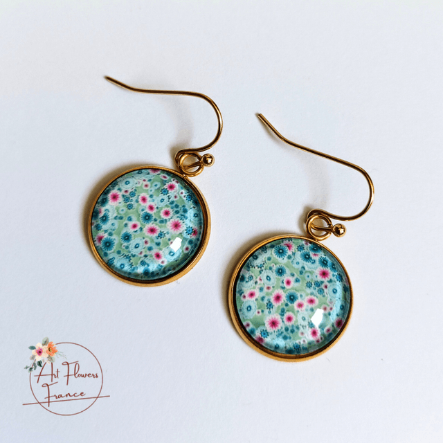 Bijoux illustrés - Petites fleurs