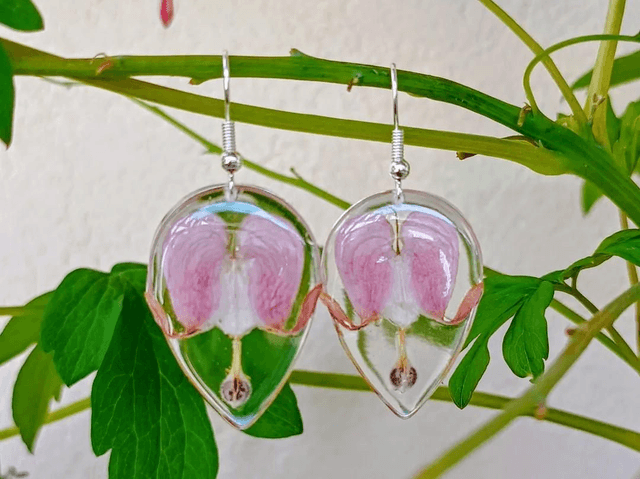 Boucles d'oreilles Cœur-de-Marie