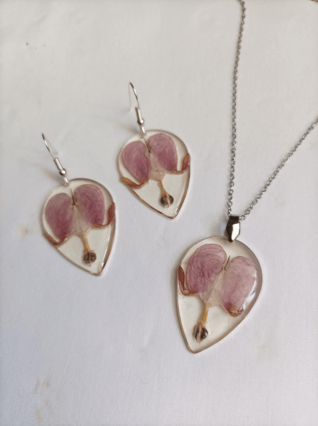 Boucles d'oreilles Cœur-de-Marie
